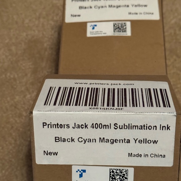 2 Sublimation Ink Set - Black, Magenta, Cyan, Yellow New in Original Packaging - Picture 3 of 7